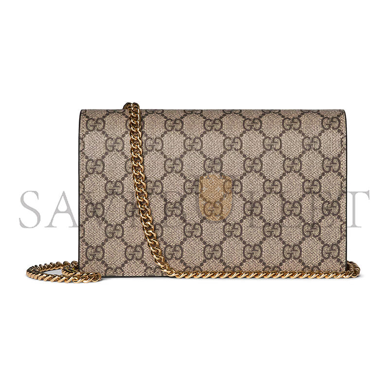 G*u*i gg marmont bi-color wallet on chain 497985 (20*12.5*4cm)